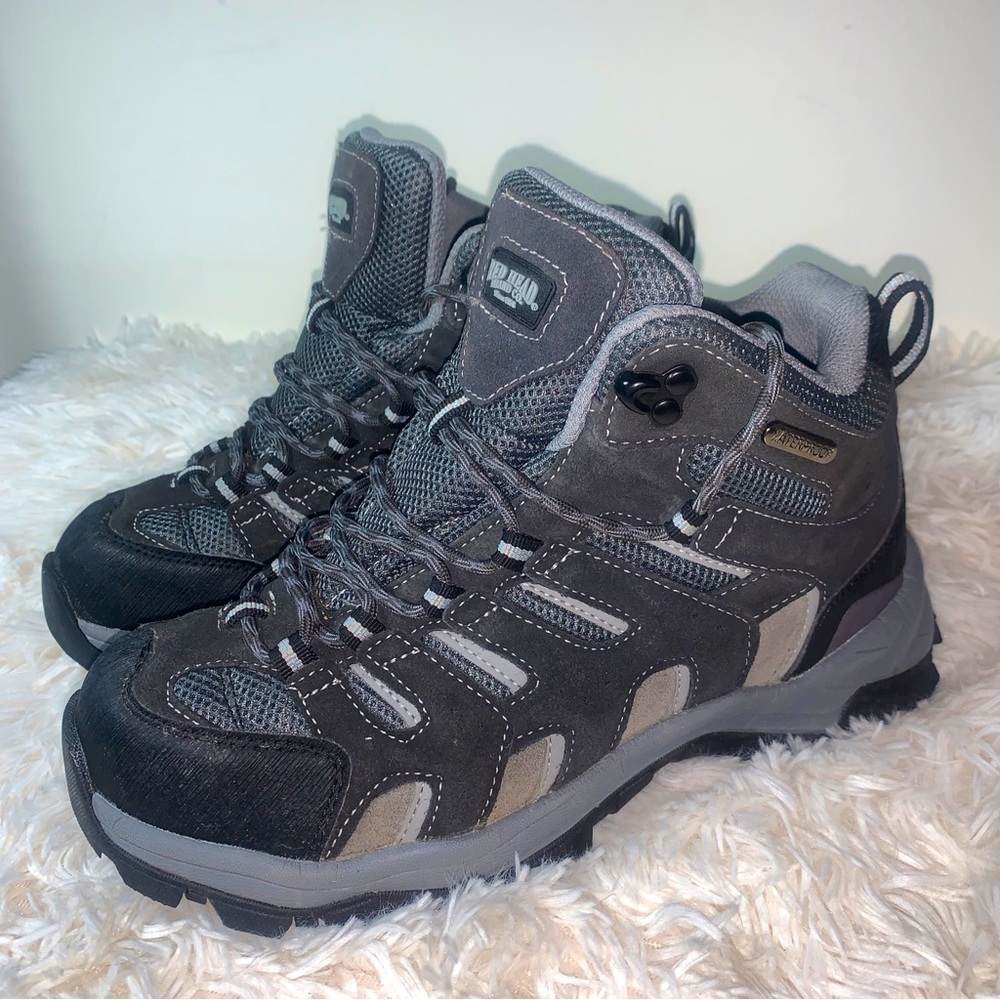 Red Head Brand Co. Men’s Waterproof Hunting Hiking Boots Size 8.5 Dark Grey